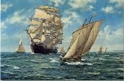 Seascape, boats, ships and warships. 71